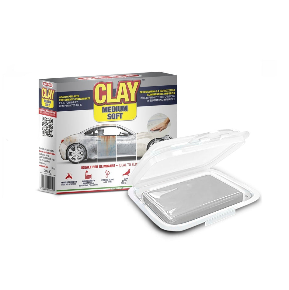 MAFRA - Claybar Medium-Soft (Grijs) 200gr