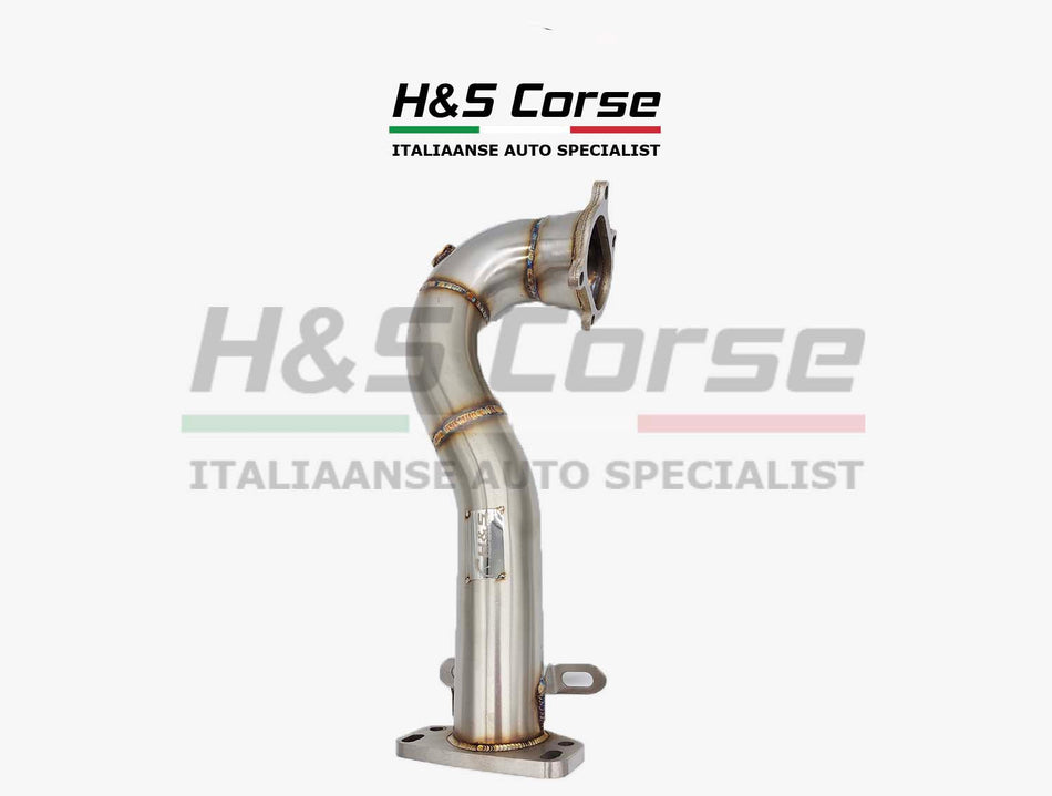 H&S Performance - 63,5 Downpipe voor de  TD04 Turbo