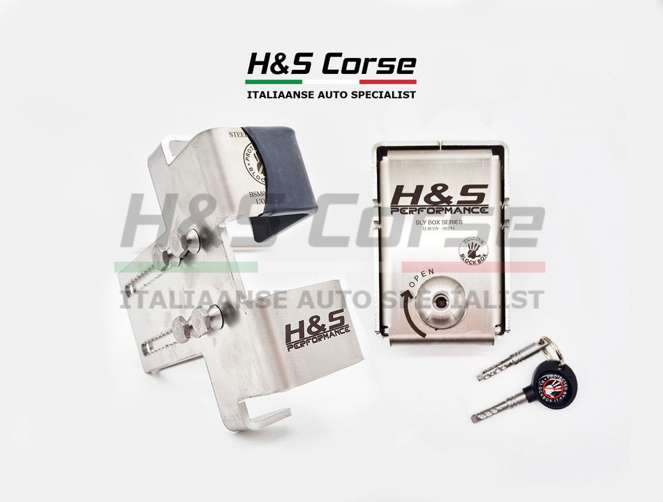 H&S Performance Anti diefstal kit - (Fiat) Abarth 500/595/695